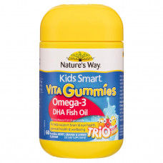 Kẹo dẻo Nature's Way Kids Smart Vita Gummies Omega-3 DHA Fish Oil